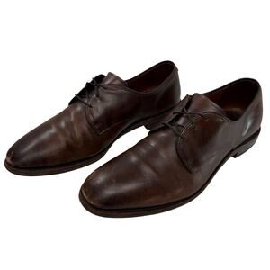 Allen‎ Edmonds Kenilworth Oxford Brown Leather Dress Shoes Men’s Size 10.5 D